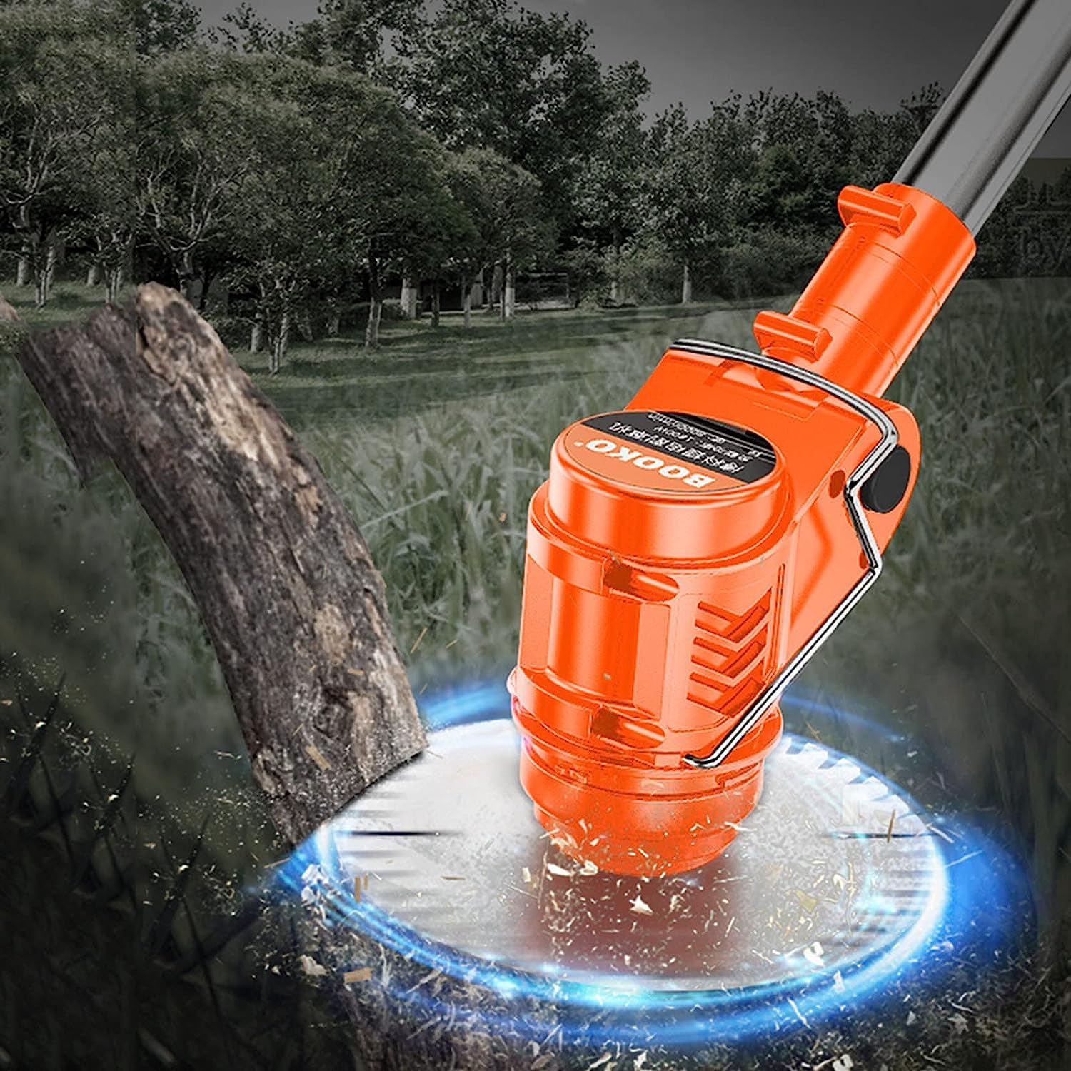 Tosaerba elettrico Piccola falciatrice da giardino ricaricabile for uso domestico con diserbatrice da cortile portatile multifunzione