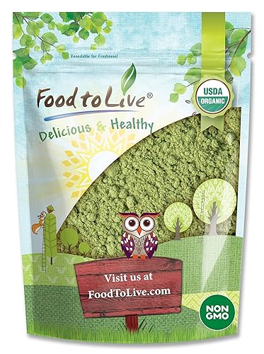 Food to Live Organic Kale Powder, 8 Ounces Non-GMO, Made