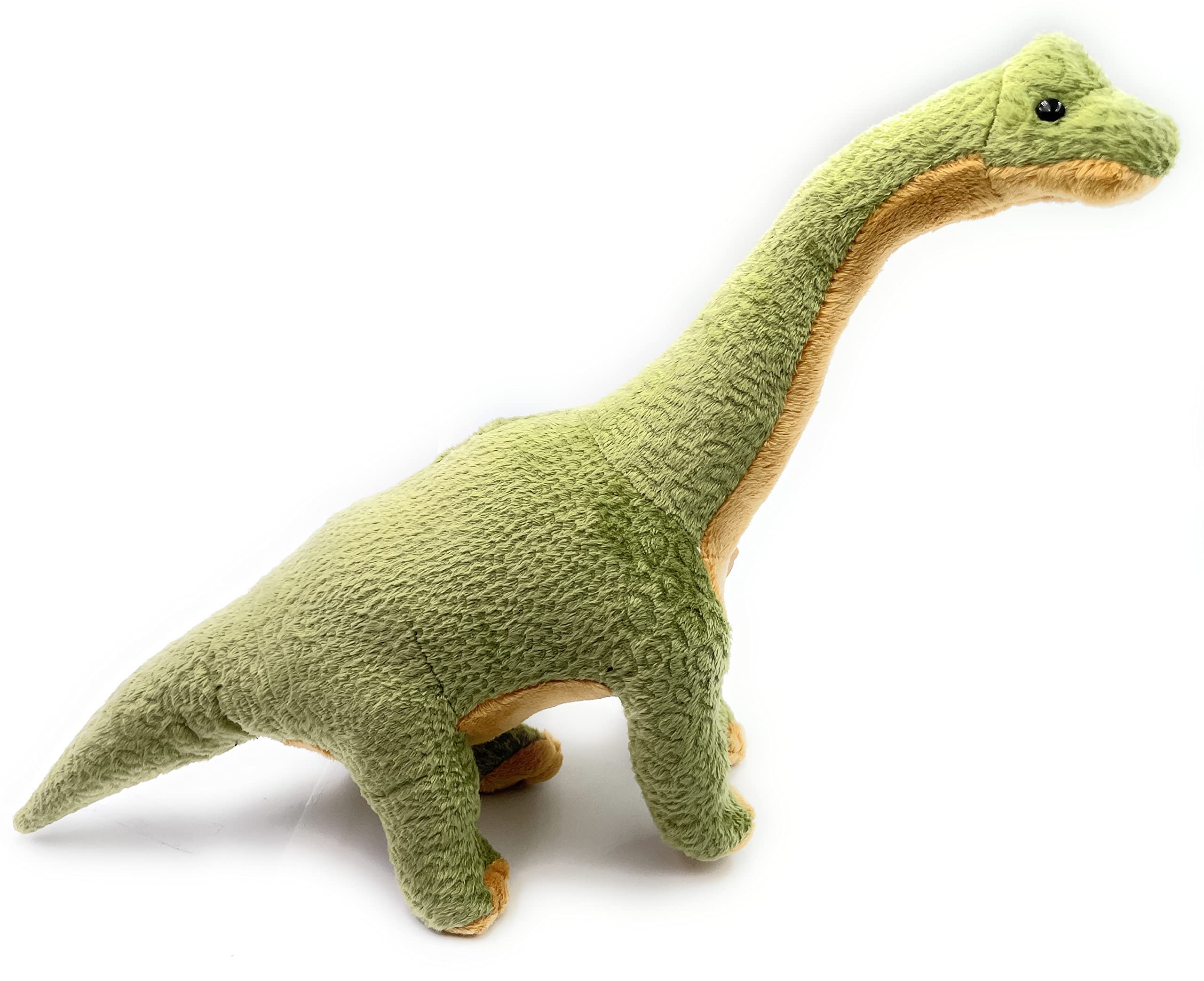 Onwomania Plush Cuddly Toy Stuffed Animal Brachiosaurus Dino Dinosaur 38cm Green