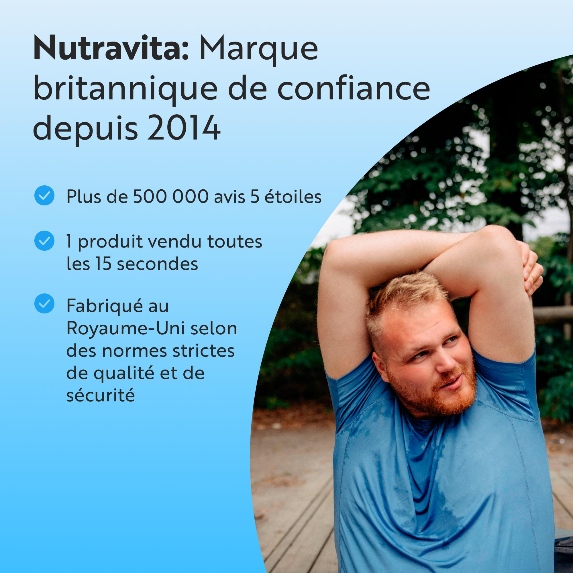 Calcium, magnésium, zinc enrichi en vitamine D3 - Supplément de haute résistance | 365 comprimés végétariens | Offre de 6 mois | Fabriqué au Royaume-Uni par Nutravita