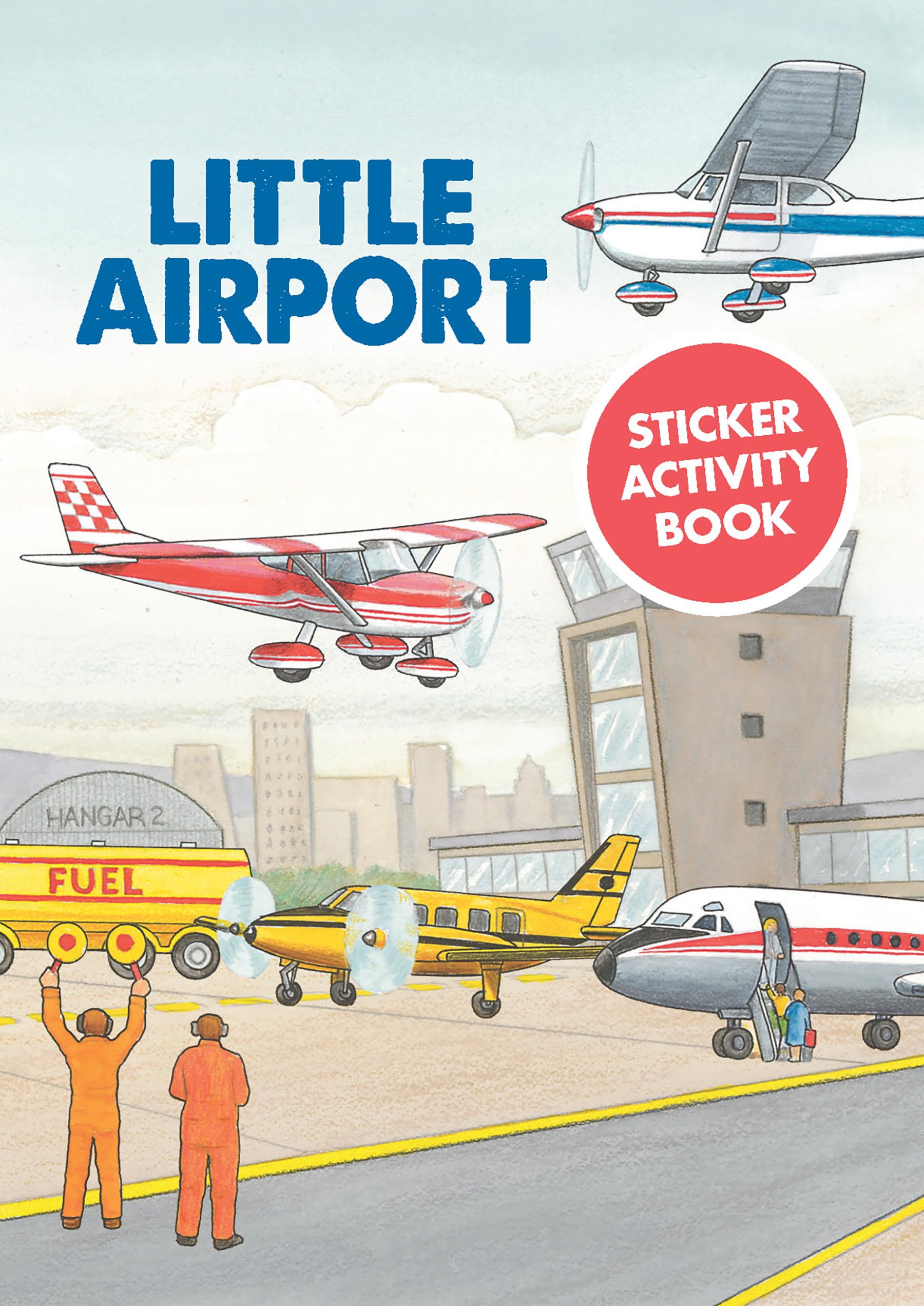 Little Airport Sticker Activity Book