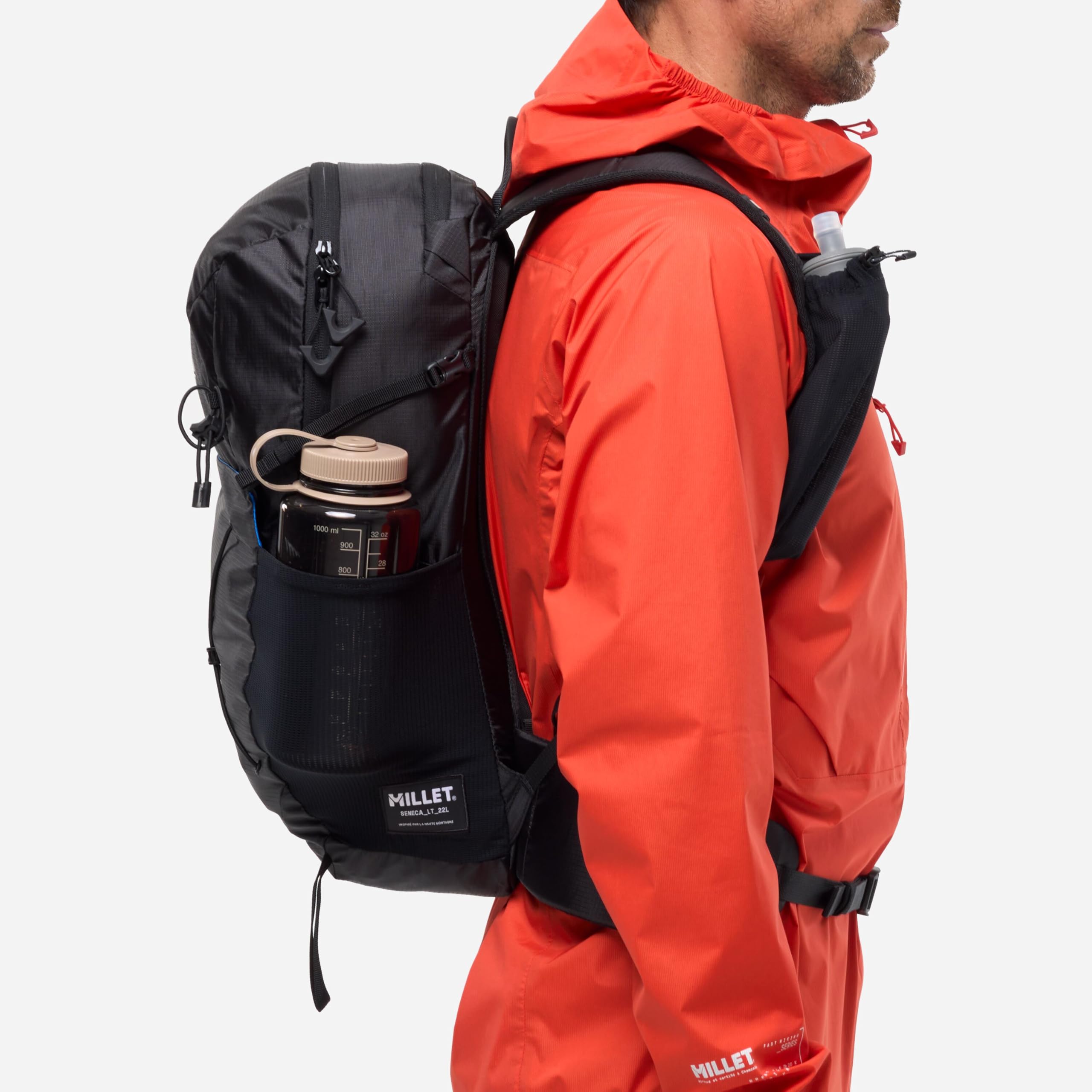 MILLET Sac à Dos de Randonnée Confortable, Respirant et léger - SENECA LT 22 Litres