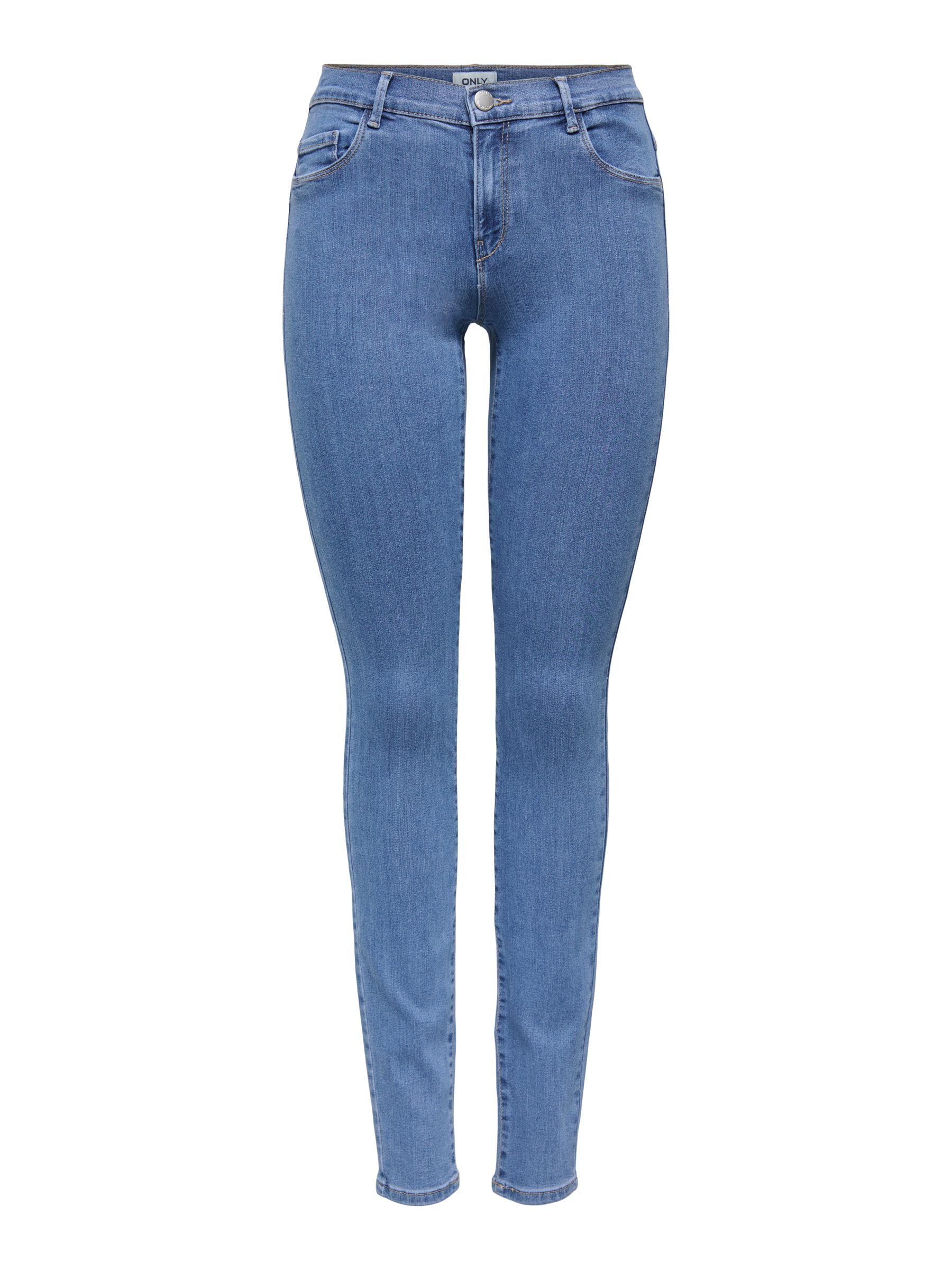 ONLY ONLRAIN REG Skinny DNM NOOS Frauen Jeans blau Basics, Streetwear
