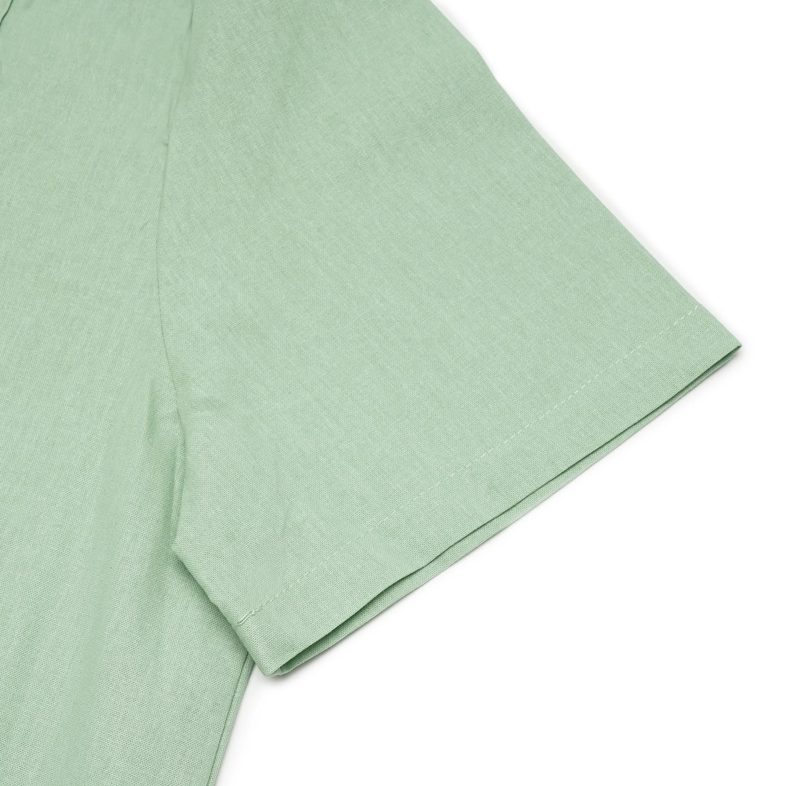 Robe d'été décontractée pour femme avec col en V et manches courtes - Robe tunique en coton - Coupe ample - Avec poches pour les vacances à la plage