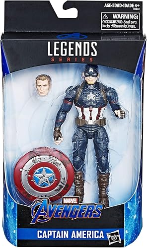 Miniatura 2 de Marvel Legends- Captain America digno, Vengadores Endgame, exclusivo de Walmart