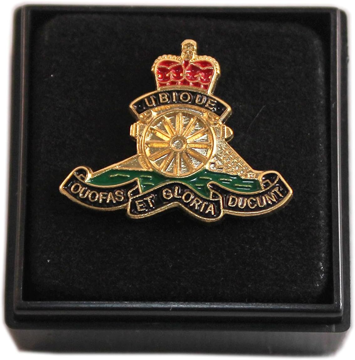 ROYAL ARTILLERY RA LAPEL PIN - BRAND NEW BOXED, IDEAL PRESENT