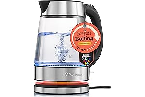 Easy Clean Electric Kettle - Instant Boiling for Coffee & Tea