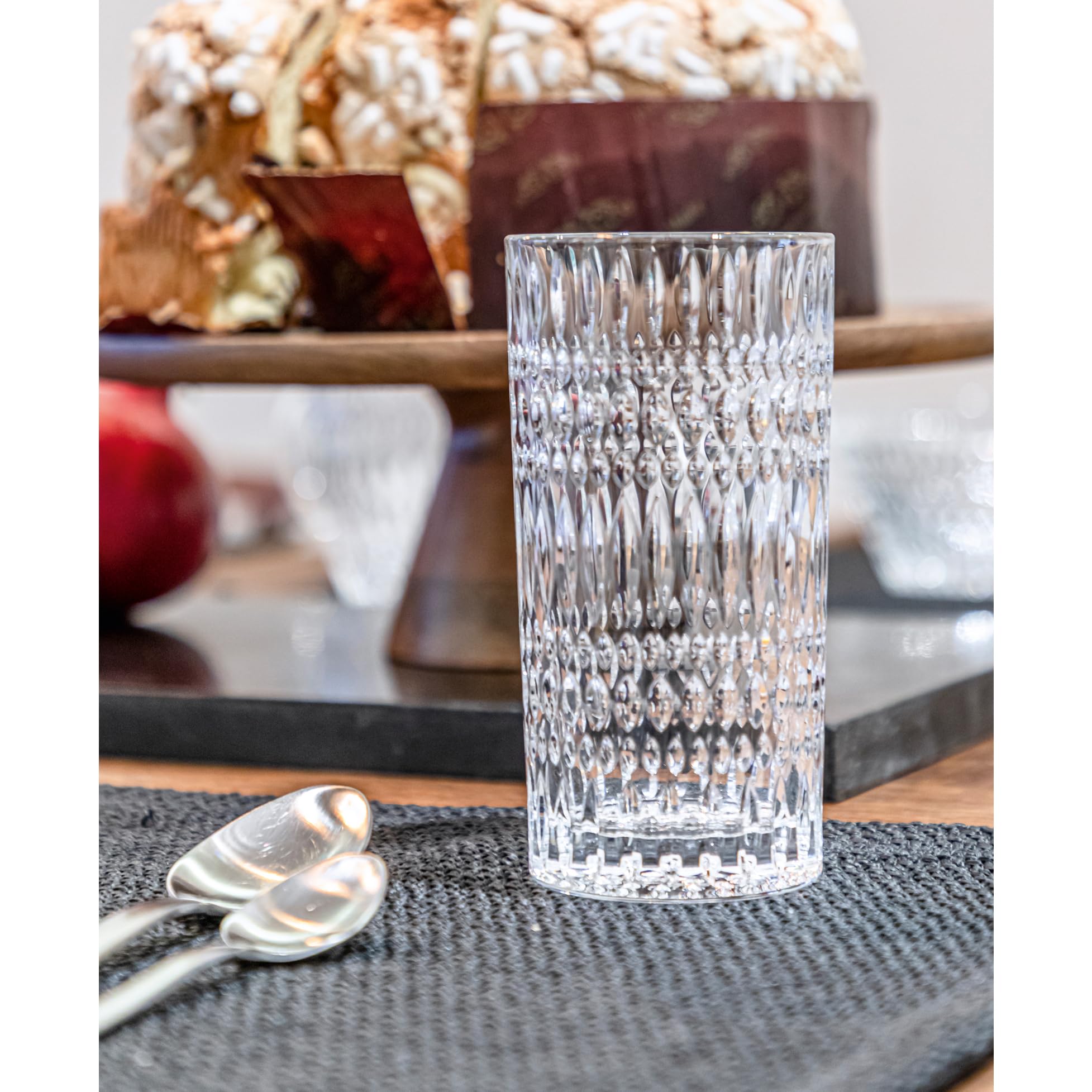 Nachtmann Ethno Large Glass Set 4-Pieces, 440 ml Capacity