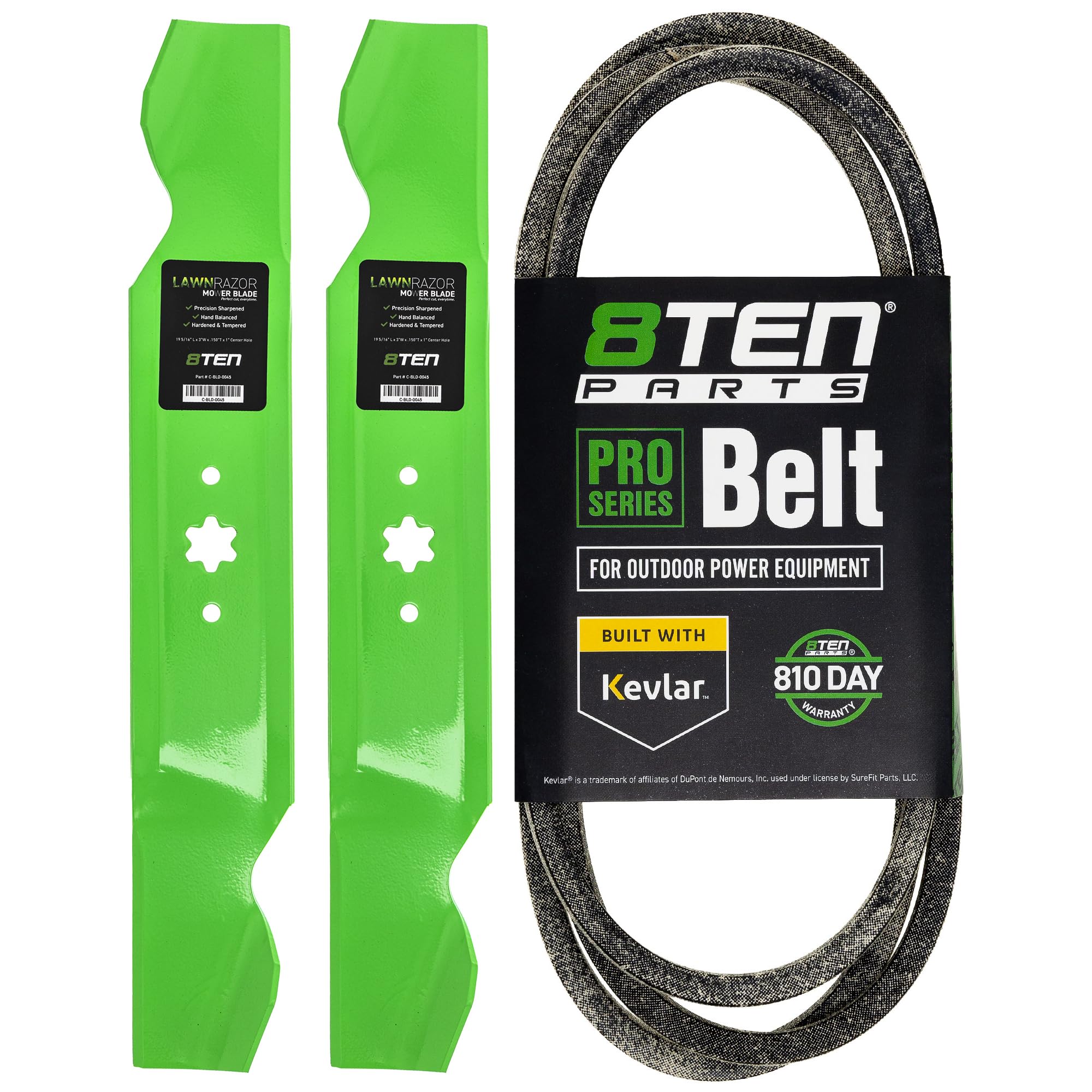 Amazon.com: 8TEN Blade Belt Kit for MTD Columbia CLT38G Troy Bilt