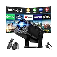 [App integrata & 2026 Upgraded] Proiettore 1080P 4K con WiFi 6 Bluetooth 5.2 Mini