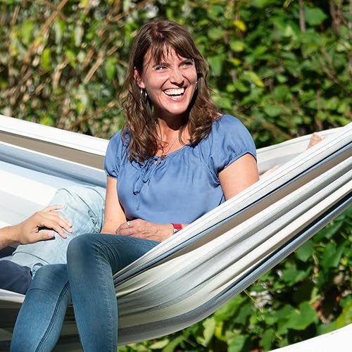 Vista 66 de La Siesta Brisa - Hamaca resistente a la intemperie, Vainilla