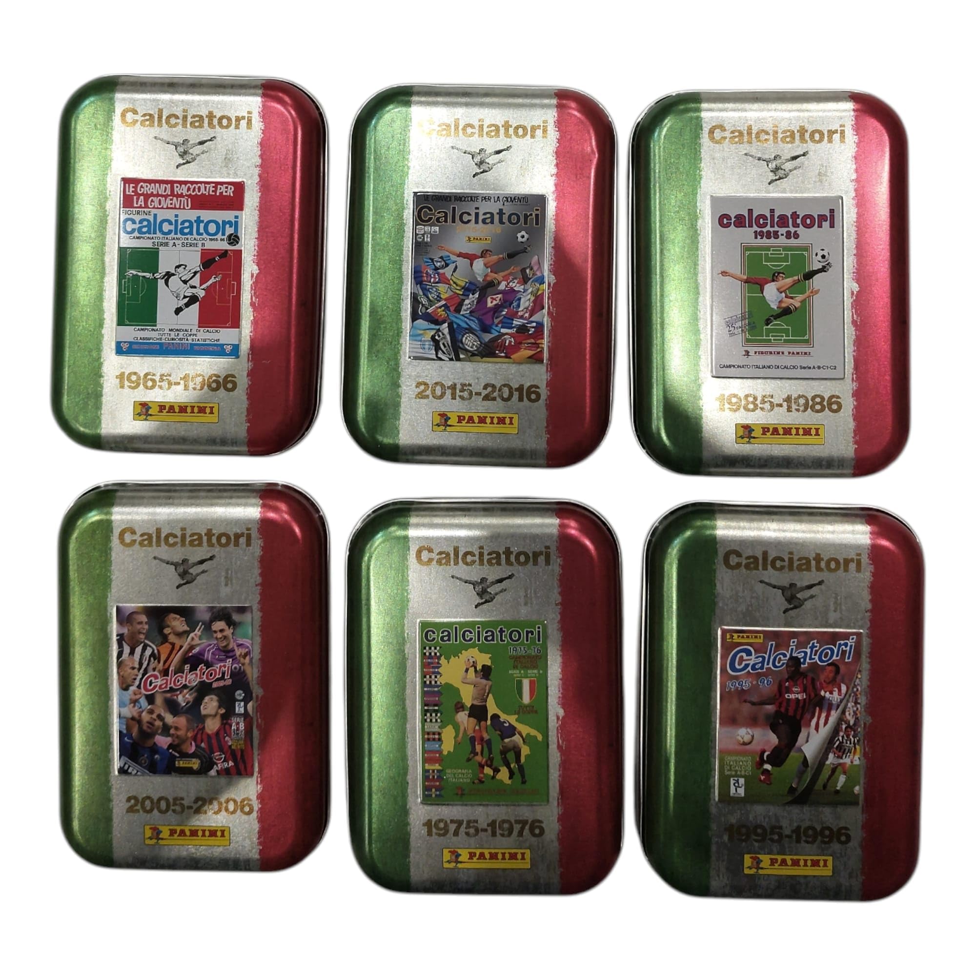 Calciatori Panini 2025-2026 da 50 Bustine + 10 in omaggio + 1tin box vuoto (cof. senza scatola).PANINI.