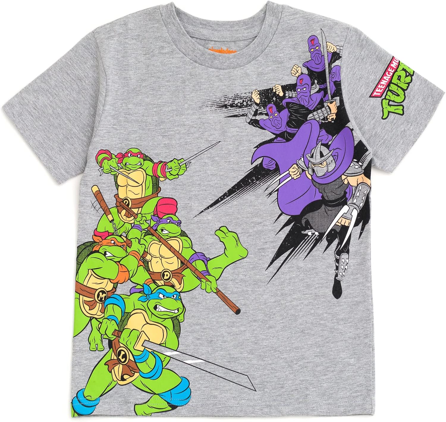 Teenage Mutant Ninja Turtles Leonardo Michelangelo Donatello Raphael 3 Pack T-Shirts Toddler to Big Kid - Image 5