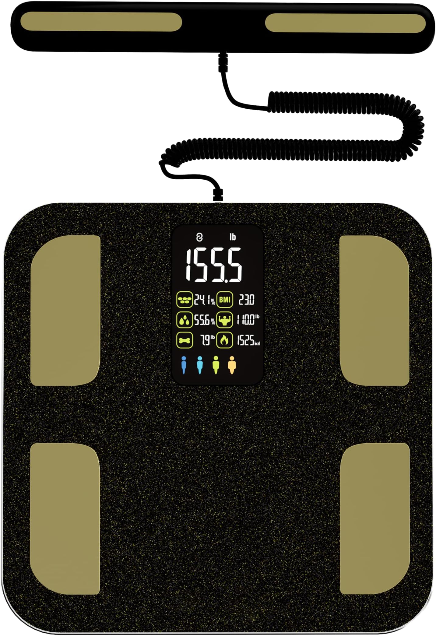 Body Fat Scale, Smart with 8 Electrodes, full body report, bluetooth App