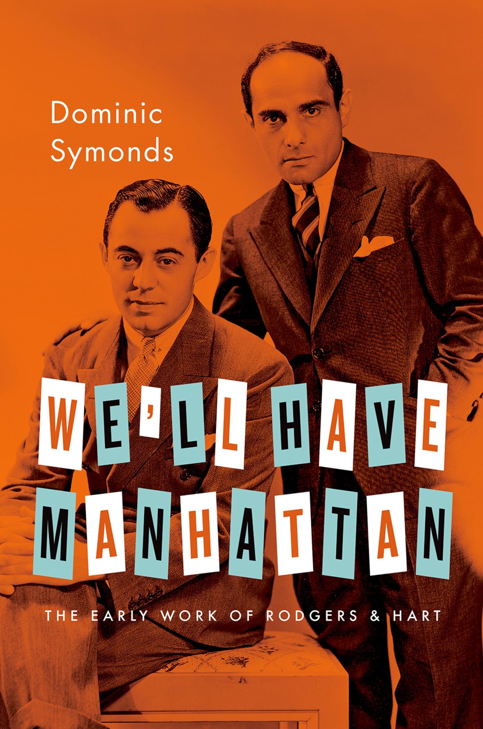 Rodgers & Hart early work livre d'art historique sur l'âge d'or de Broadway