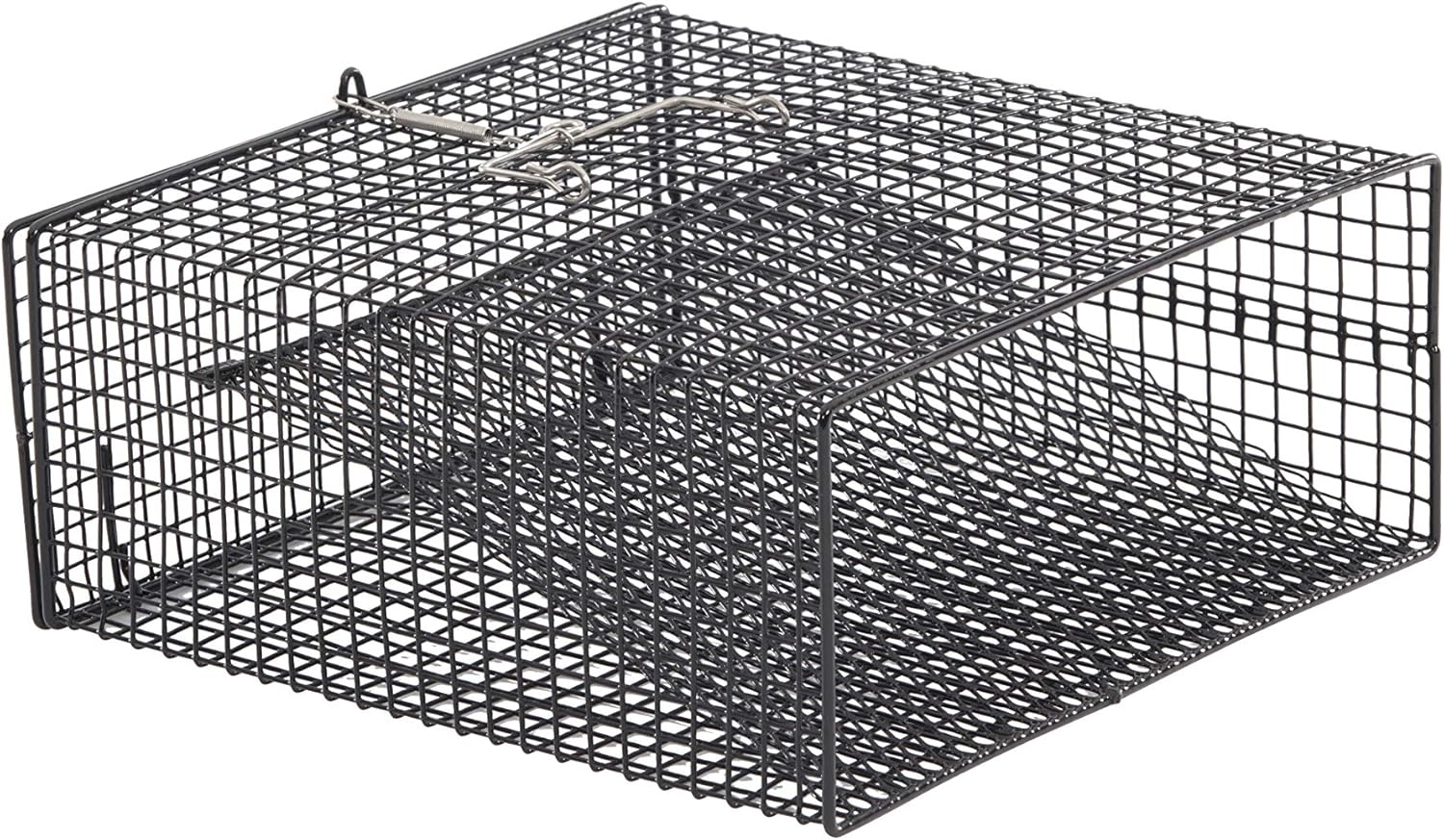 Frabill Flat-Bottom Crawfish Trap | Low-Profile Square Trap Specifically Designed for Crawfish