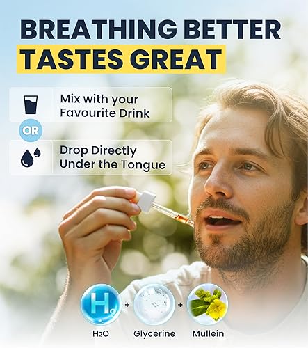 Miniatura 5 de Balance Bioliqua Gotas de gordolobo para pulmones  Alta resistencia de 150,000 mg por tintura de 4 fl oz  120 porciones a 1,250 mg por dosis