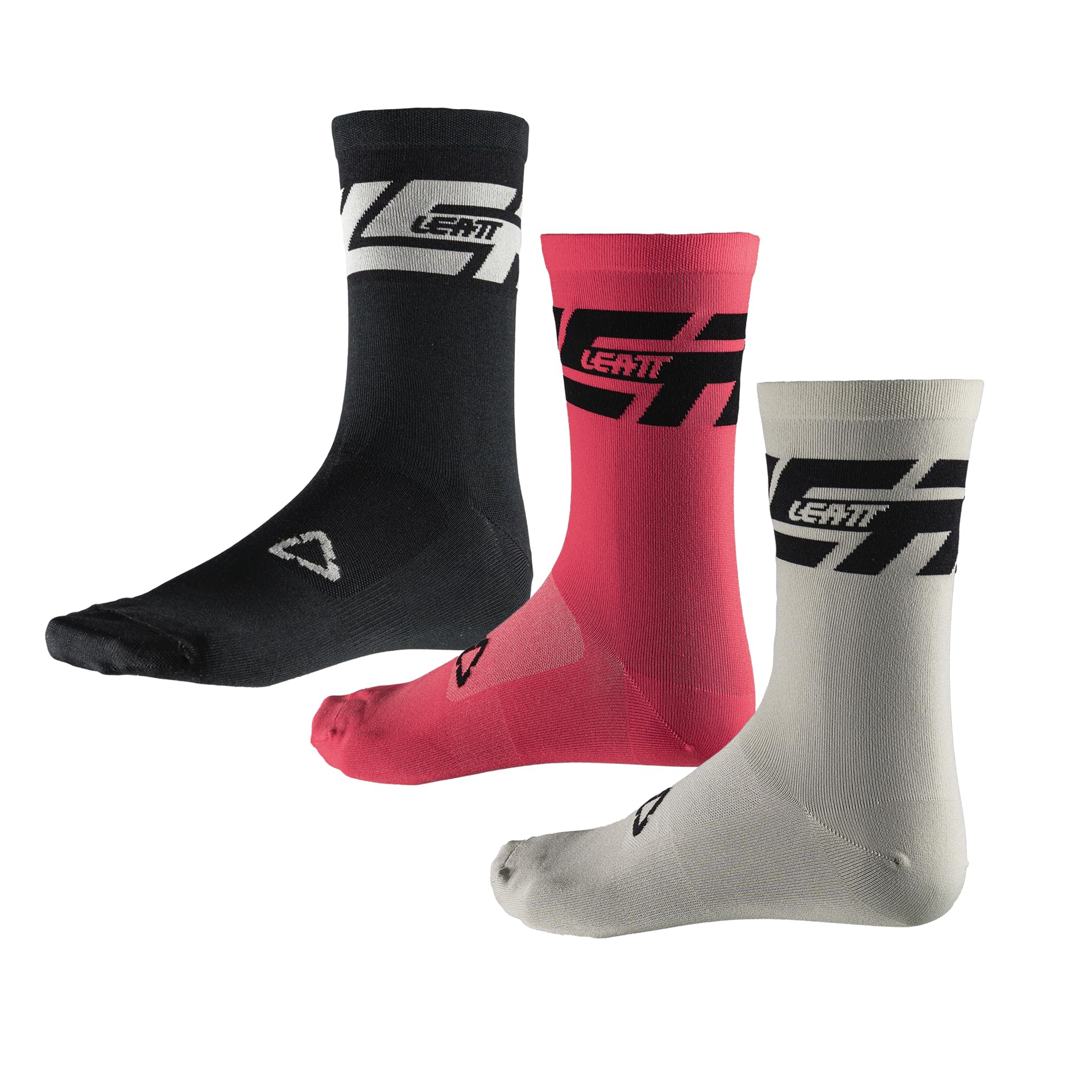 Leatt Calze Tecniche Mtb Endurance V26 | Confezione 3 Paia | L/xl/eu43-48/uk8.5-12.5/us9-13