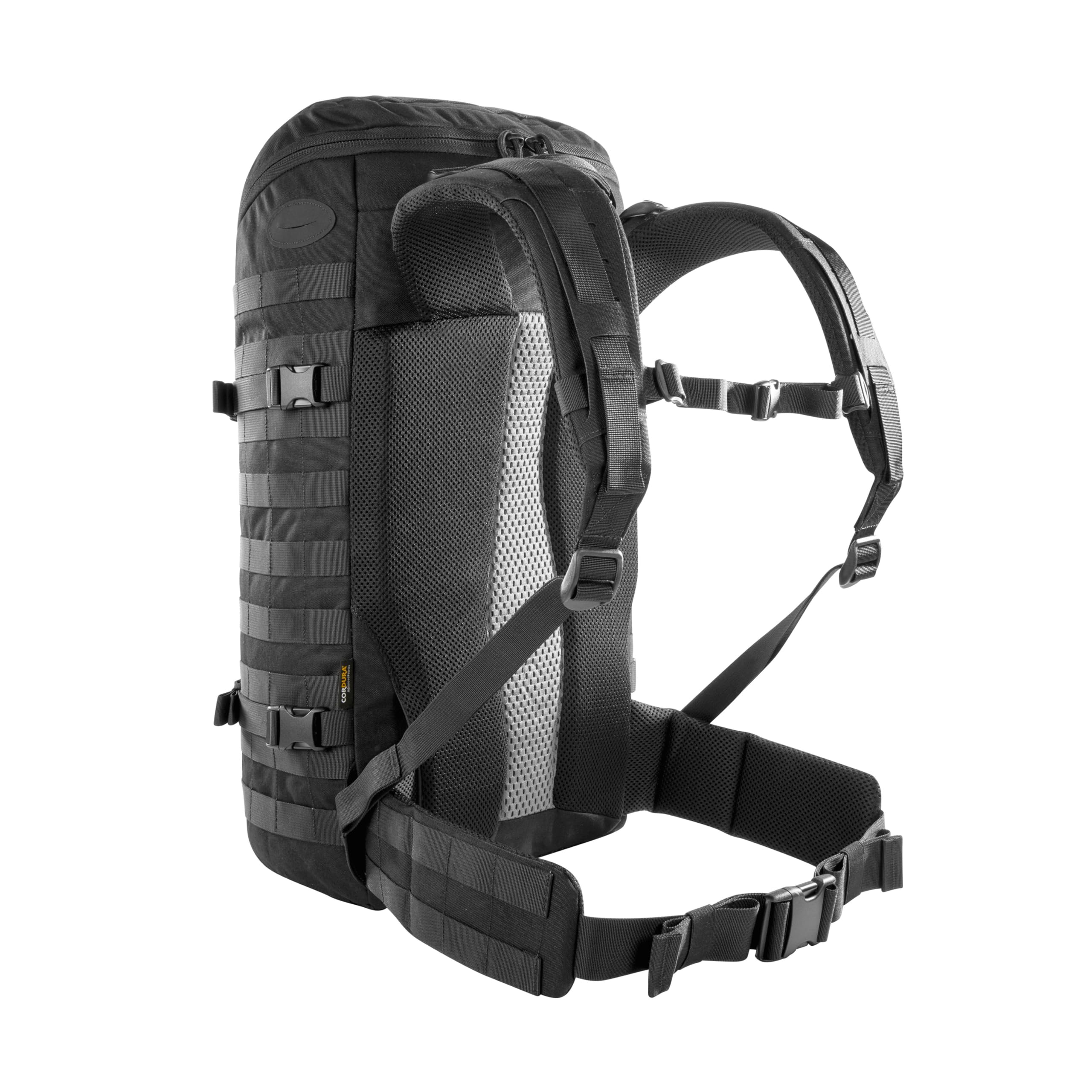 Tasmanian Tiger TT Base Pack Top Load 30 Modularer, erweiterbarer Einsatz-Rucksack 30L Volumen, Trekking-Rucksack mit Molle-System und abnehmbarem Hüftgurt