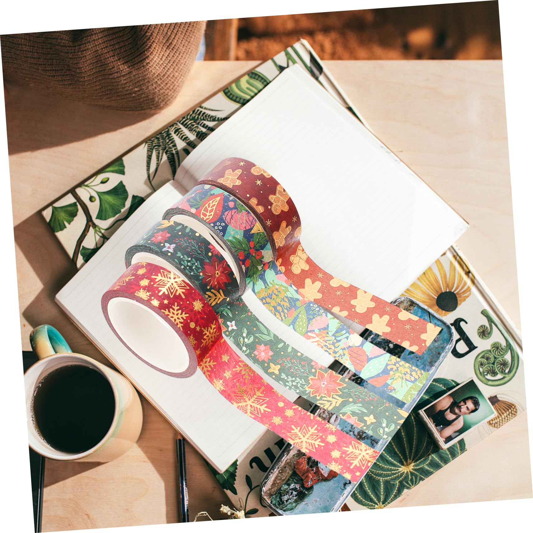 SHINEOFI 84 Rollen Weihnachts-Washi-Tape weihnachten geldgeschenke verpackung geschenkverpackung weihnachten Washi-Notizbuchband selbstklebende Bänder Aufkleber dünnes Washi-Tape DIY-Bänder