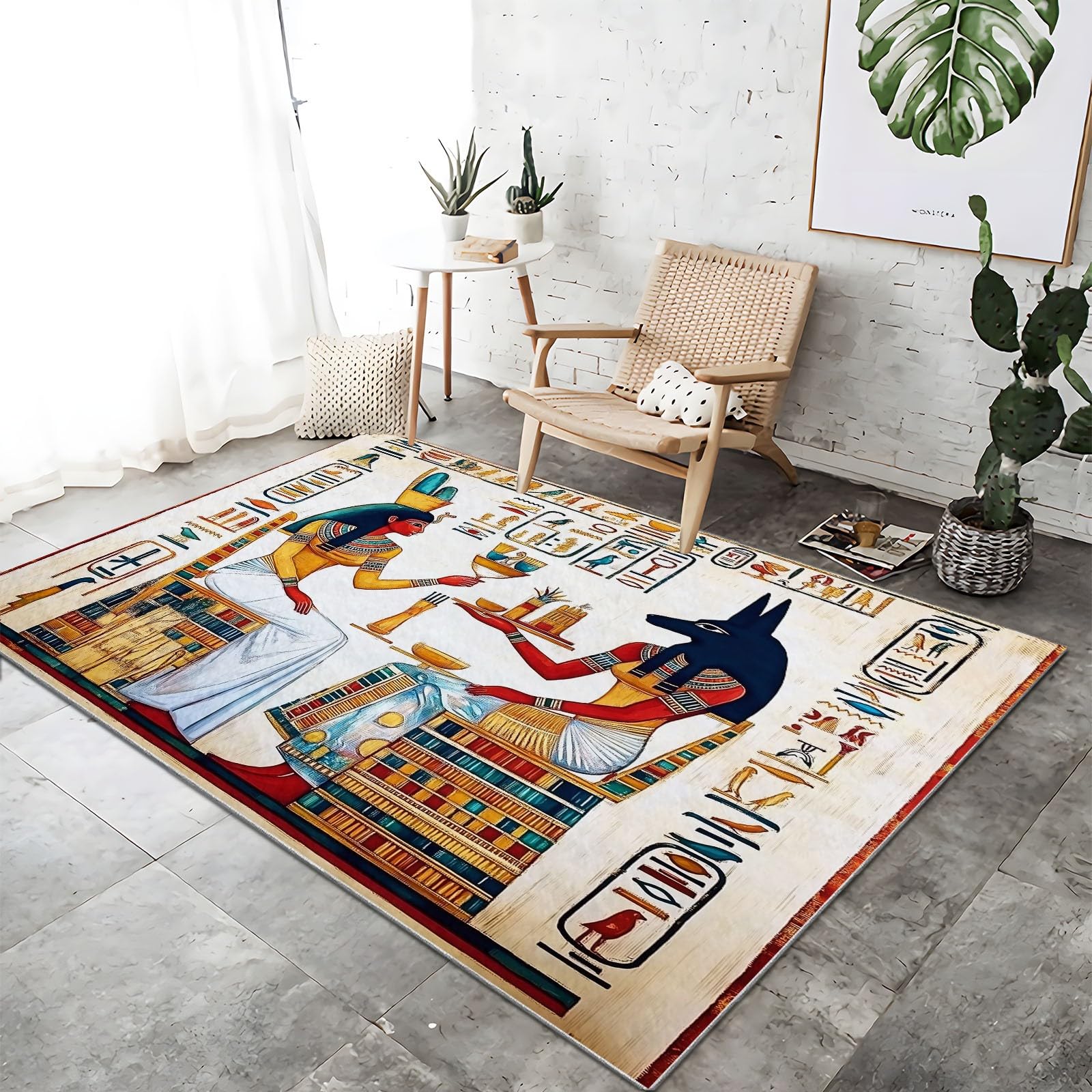 Tapis de salon lavable à poils courts anti-glisse : fini les tapis sales