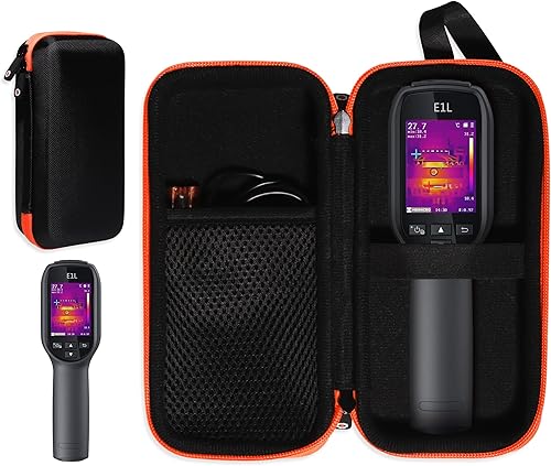 GETGEAR Funda de transporte compatible con cámara compacta de imágenes térmicas HIKMICRO E1L