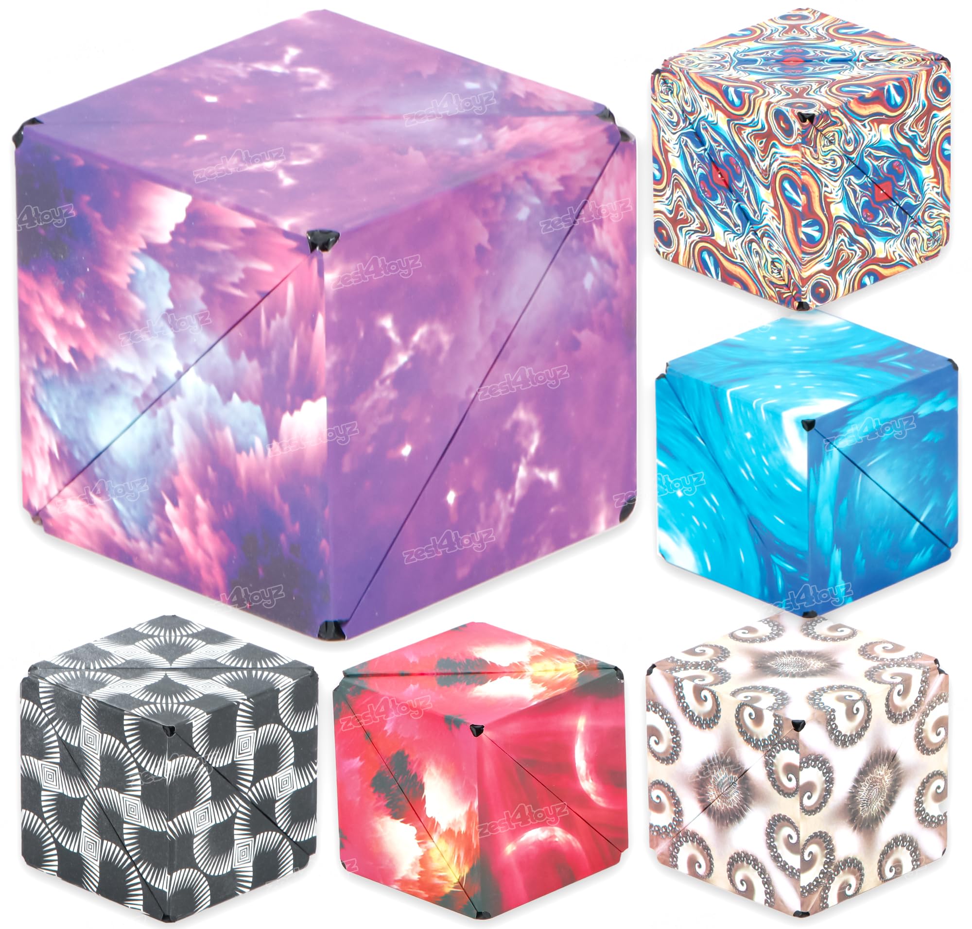 See full amazon price history chart for Zest 4 Toyz Shape Shifting Box Puzzle Cube, Magic Cube Puzzle Toy 3D Magnetic Fidget Multiple Structure Creativity Infinity Shape Cubes for Kids and Adults, Size- 7x7x7 cm Zest 4 Toyz Shape Shifting Box Puzzle Cube, Magic Cube Puzzle Toy 3D Magnetic Fidget Multiple Structure Creativity Infinity Shape Cubes for Kids and Adults, Size- 7x7x7 cm (B0CN1GGTDL) Amazon Price History, Amazon Price Tracker