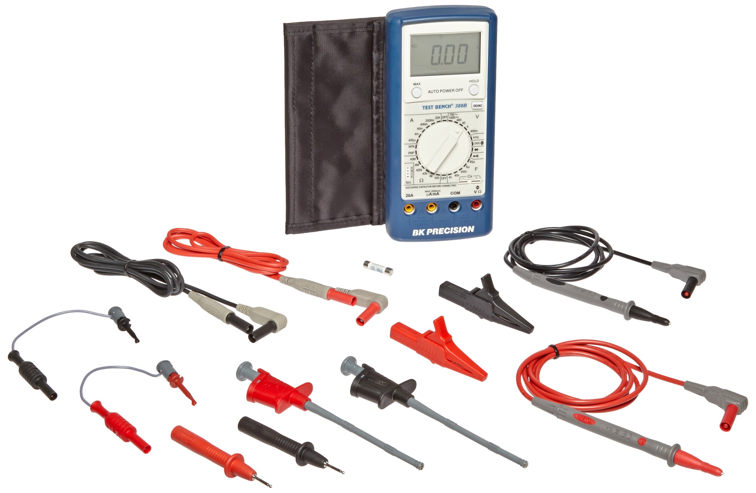 B&K Precision 388BKIT Digital Multimeter with Test Lead Set