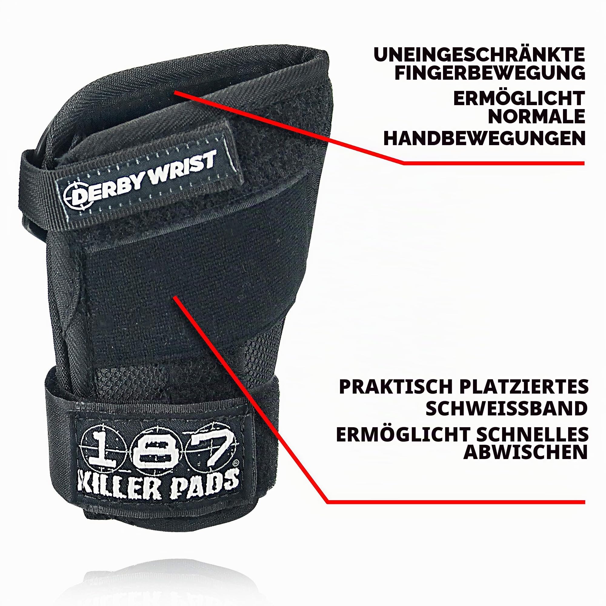 Killer Pads Schutzausrüstung Wristguard Derby
