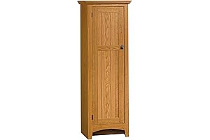 Sauder Summer Home Pantry: Carolina Oak Finish - The Perfect Jelly Cabinet