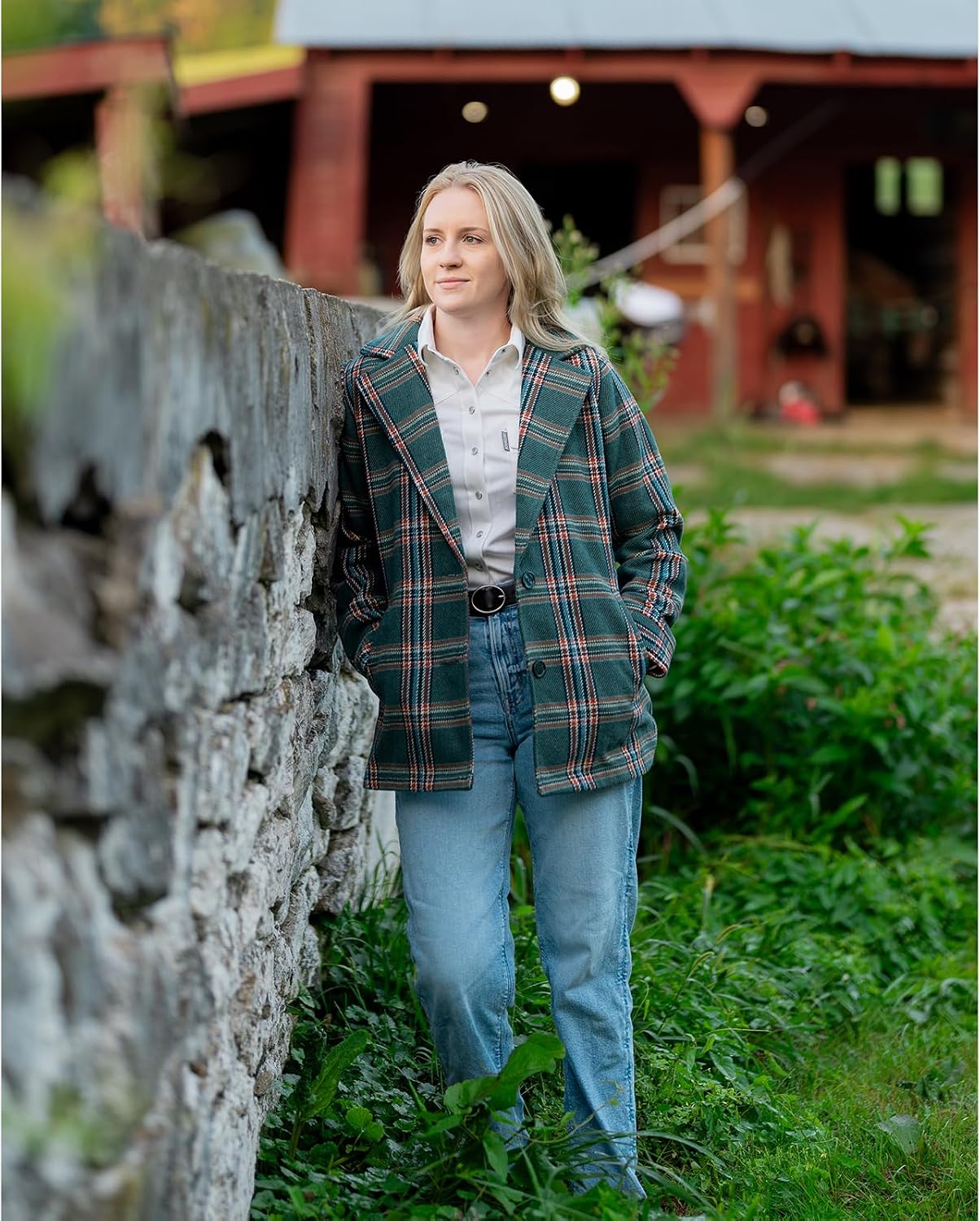 Outback Trading Company Women's 29893 Vara Cotton/Polyester Blend Taffeta Lined Long Jacket with Removable Belt & Hip Pockets