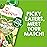 HAPPYTOT Organics Stage 4 Baby Food Pouches,Gluten Free, Vegan Snack, Love My Veggies, Fruit & Veggies Puree, Apples, Zucchini, Green Beans & Spinach 4.22 oz Pouch (Pack of 16)