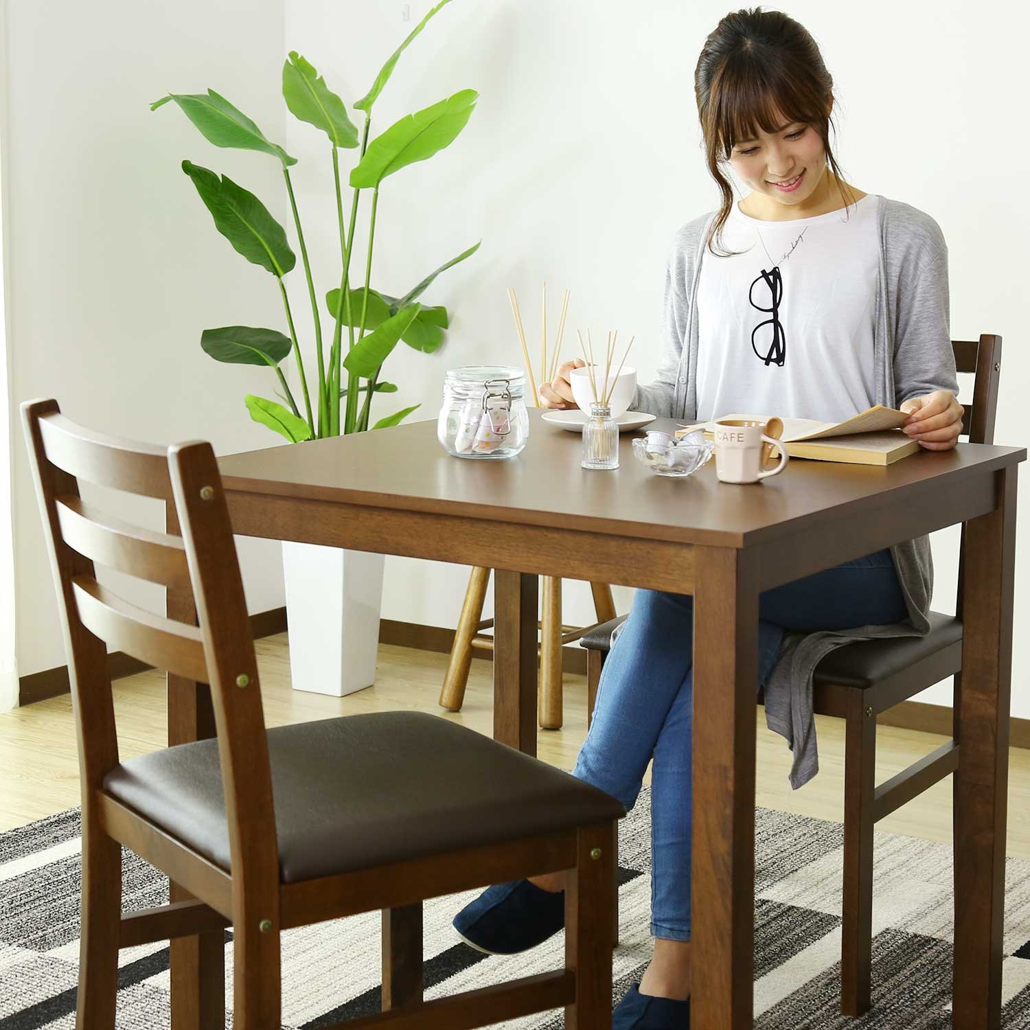 組立式　ダイニングテーブル　2人用　doris DORIS ダイニングテーブル ダイニングテーブルセット 2人