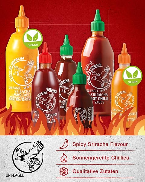 Sauce au piment, Sriracha - 430 ml - 5