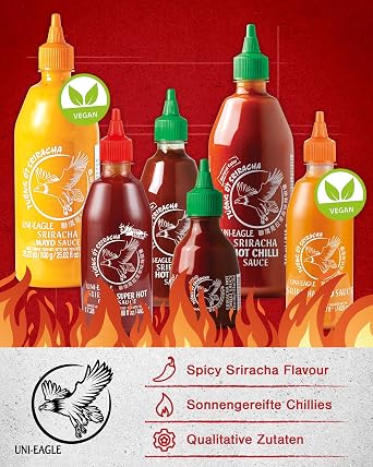 Uni-Eagle Sriracha Acı Biber Sosu 475 Gr