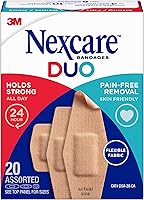 Vista 2 de Nexcare, Vendajes de tela Duo para rodilla y codo, 8