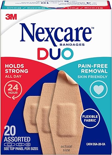 Miniatura 2 de Nexcare, Vendajes de tela Duo para rodilla y codo, 8
