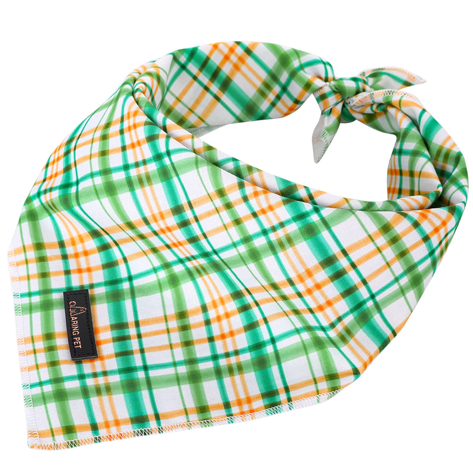 ARING PET St. Patrick's Day Hundehalstuch – Grünes Kleeblatt, Baumwolle, Dreieck-Lätzchen