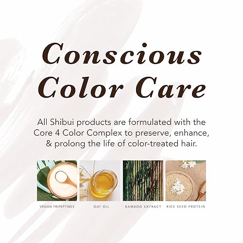 Miniatura 5 de SHIBUI Mousse voluminizador, elevación sin peso y protección del color para cabello fino a medio, vegano y sin sulfatos, 7 onzas líquidas