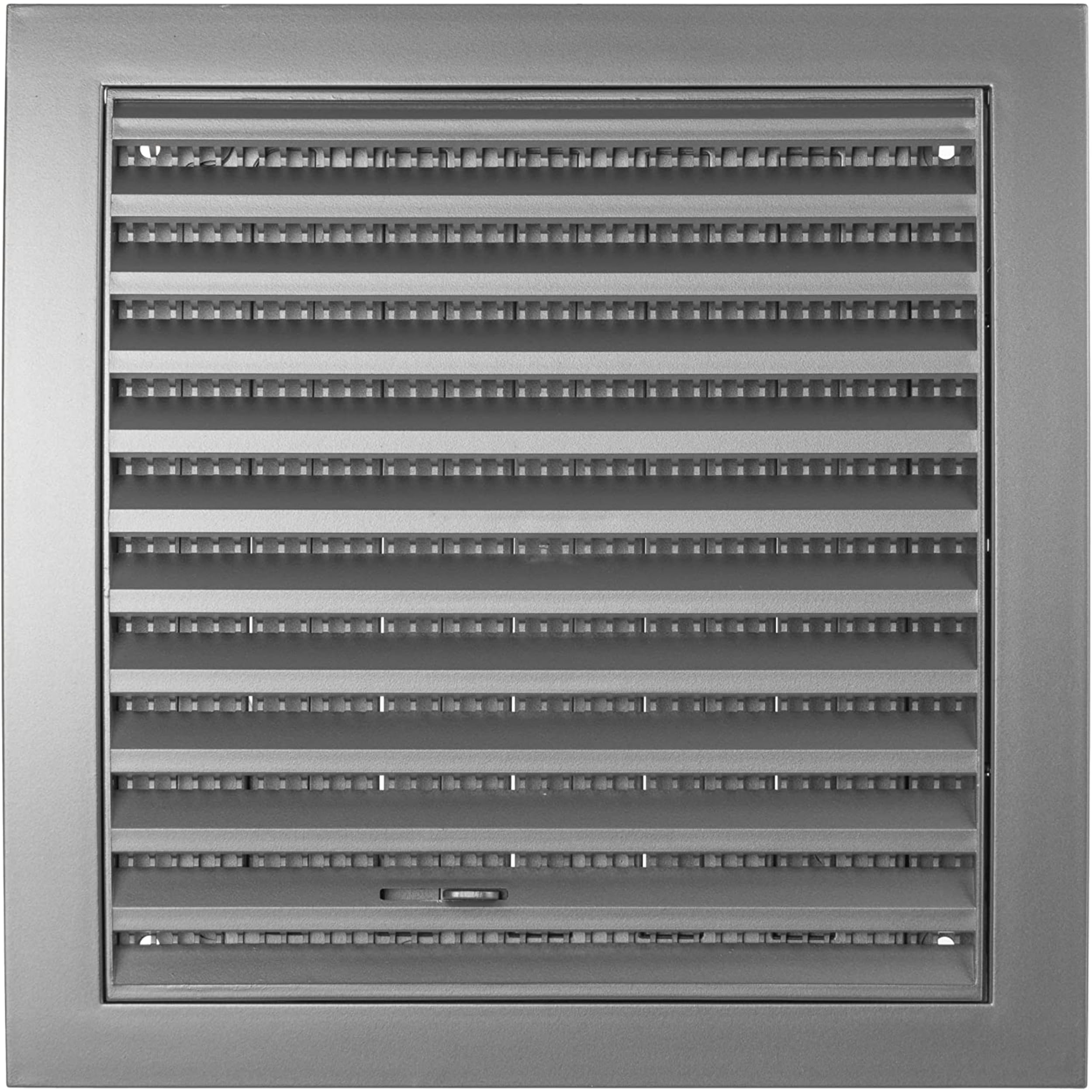 2 Griglie Di Ventilazione In Acciaio Inox 125 Mm - Regolabili Per Presa D'Aria - Antipolvere E Insetti