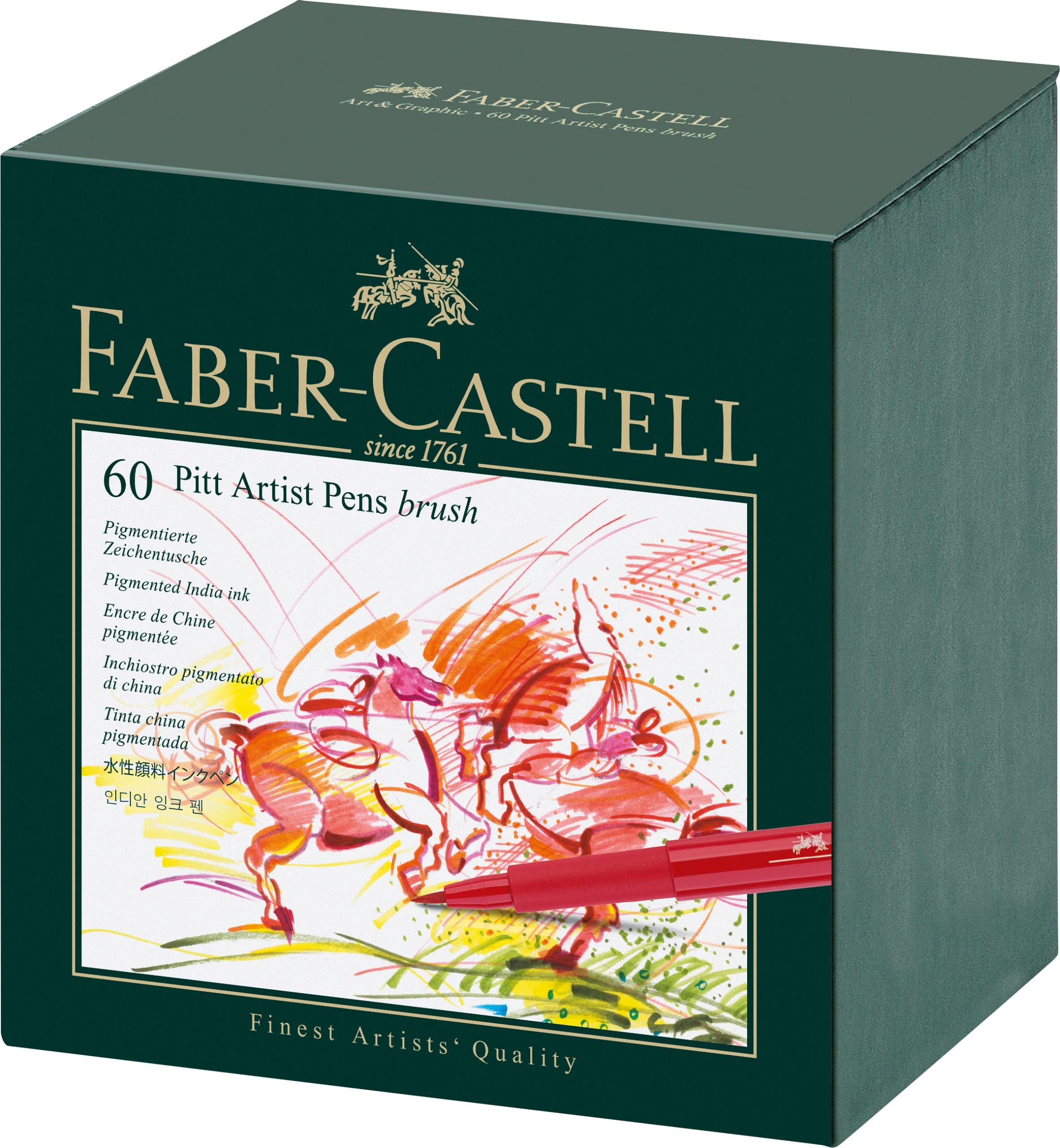 Pitt Artist Pens Studio Box - 60 Colors