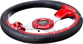 Generic Steering Wheel Adjustable Size Spur Red