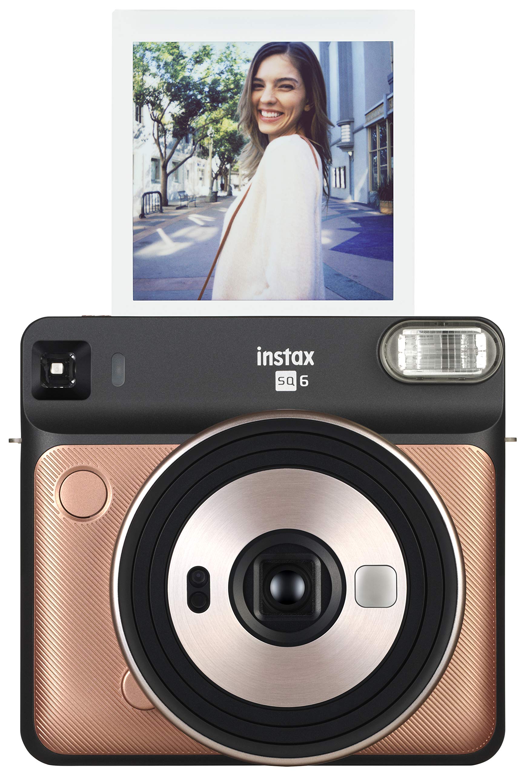 富士フイルム - FUJIFILM instax SQUARE SQ6 BLUSH GOLD Amazon | Fujifilm Instax SQUARE SQ6 (Blush Gold