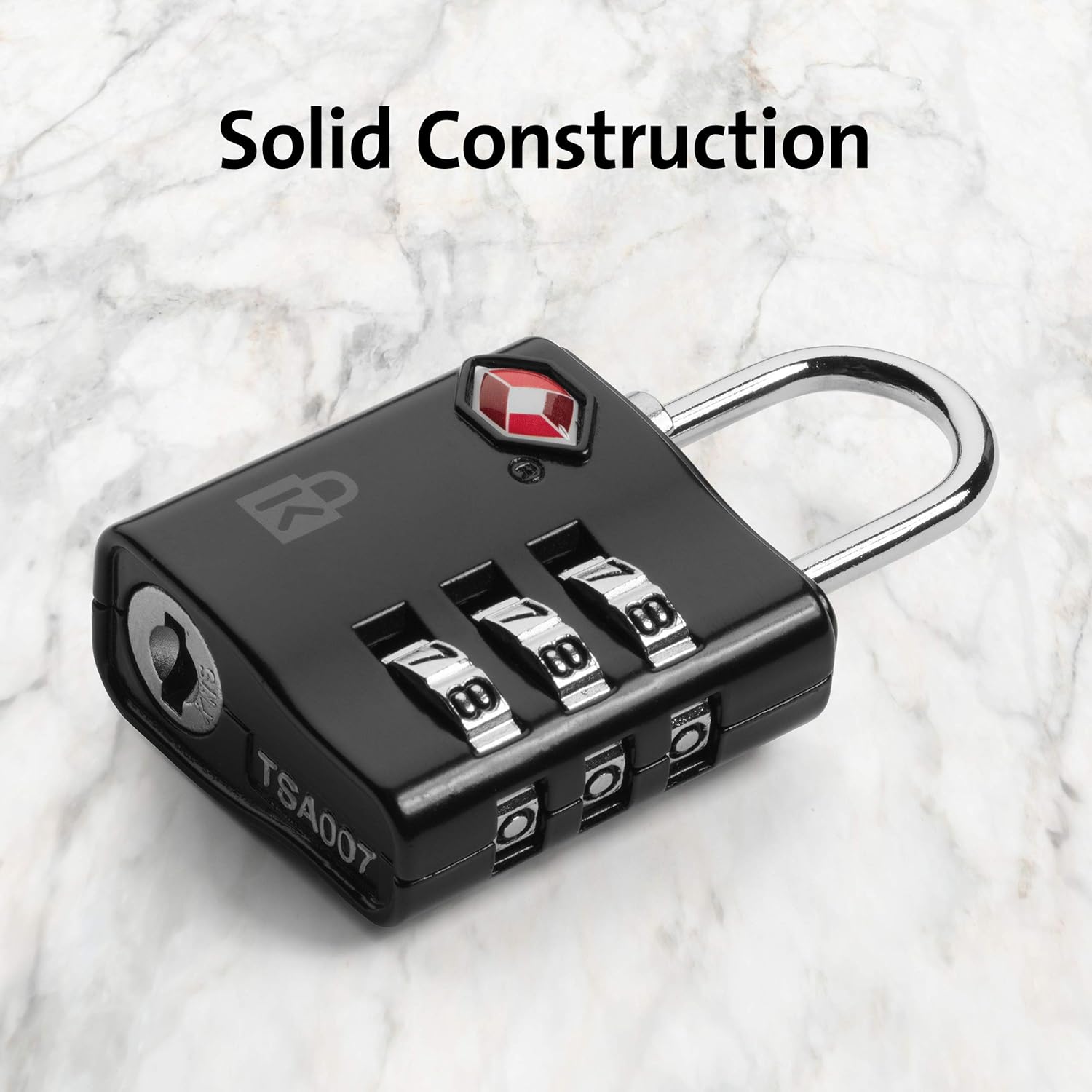 Kensington TSA Approved Keyed Luggage Lock — 4-Pack (K66102NA)