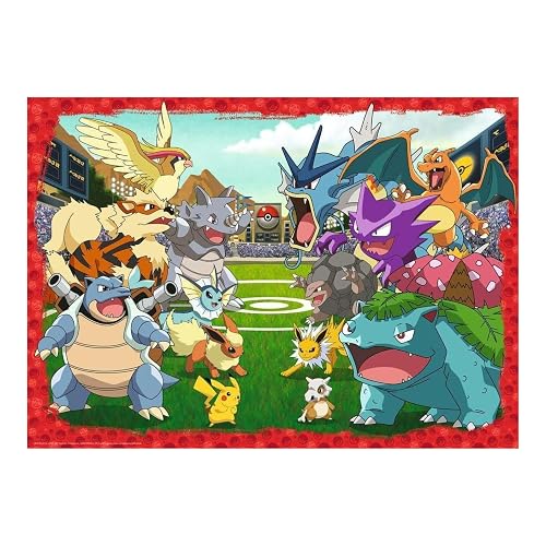 Ravensburger - Puzzle 1000 Piezas Pokémon, Puzzle Adultos 70x50 cm