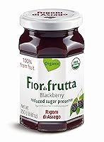 Vista 22 de Rigoni di Asiago, Fiordifrutta Organic Fruit Spread, frambuesa, 8.82 onzas (paquete de 2)