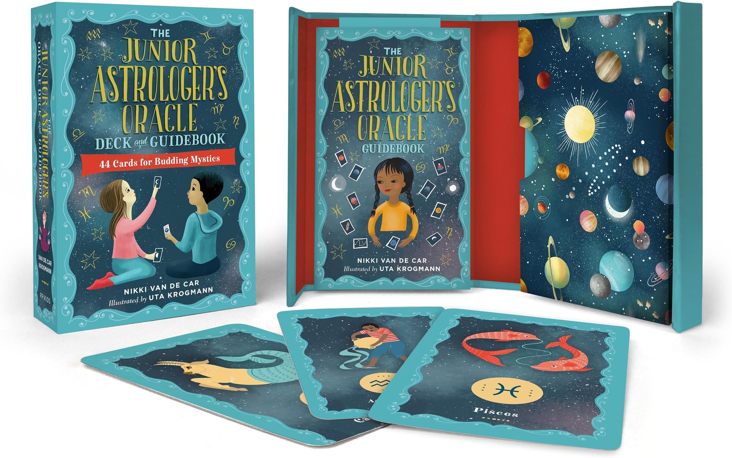 The Junior Astrologer's Oracle Deck and Guidebook: 44 Cards for Budding Mystics (The Junior Handbook Series)