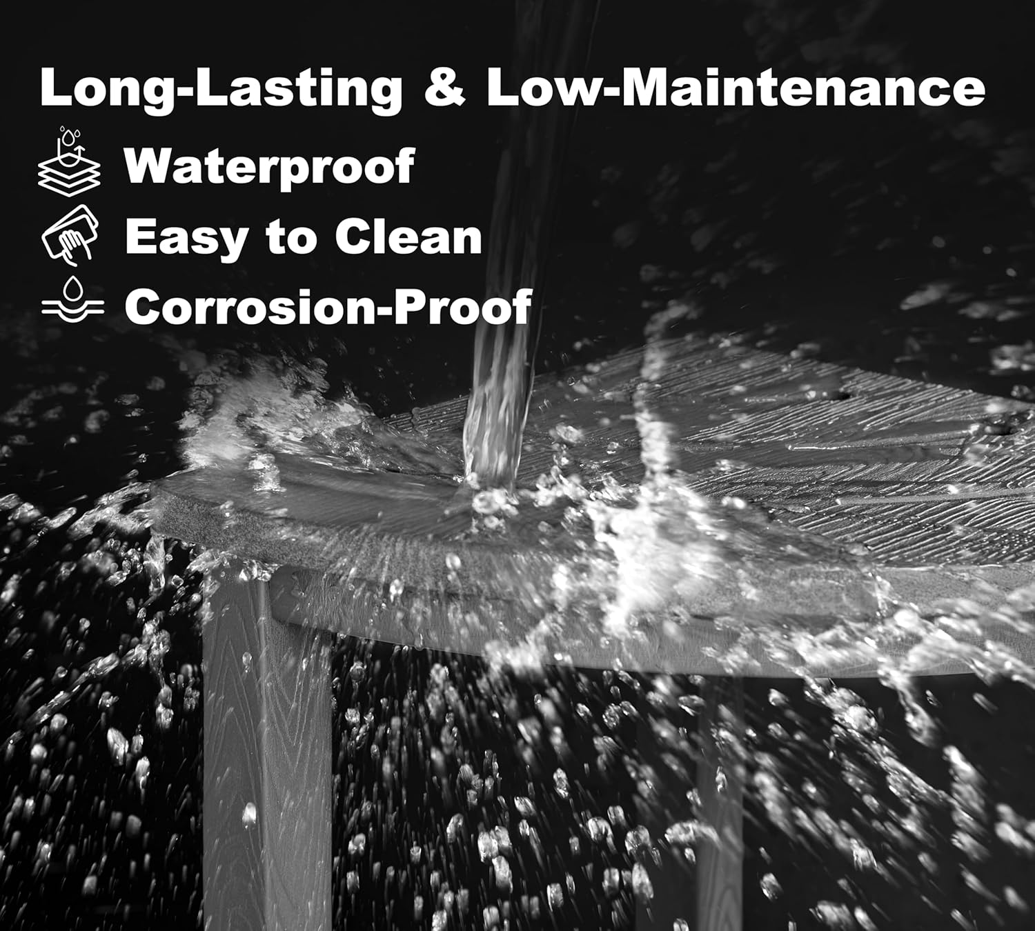 Y&M Corner Shower Stool for Inside Shower, Waterproof Shower Caddies for Shaving Legs, 2-Tier Bath Bench with Storage Shelf for Bathroom, Living Room, Indoor or Outdoor Use, Grey