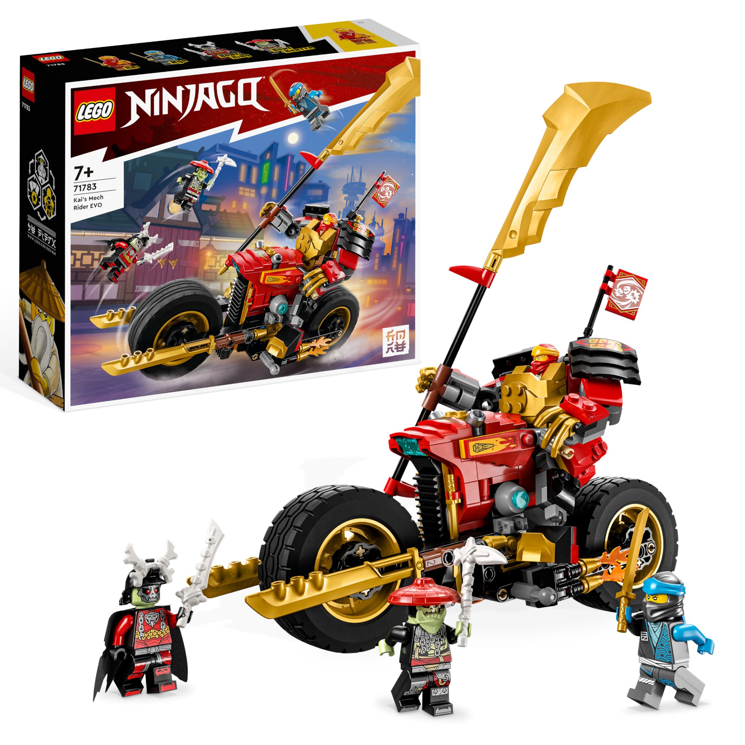 LEGO® NINJAGO® Kai'nin Robot Motosikleti EVO 71783-7 Yaş ve Üzeri LEGO® NINJAGO® Kai'nin Robot Motosikleti EVO 71783-7 Yaş ve Üzeri