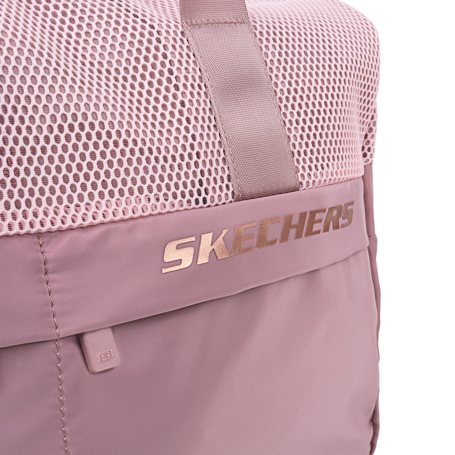 Skechers - Bolsa Deporte Unisex Fw21 Versátil para Gimnasio Viaje Mujer Y Hombre Resistente Espaciosa Ideal para Piscina Y Fin De Semana, Woodrose